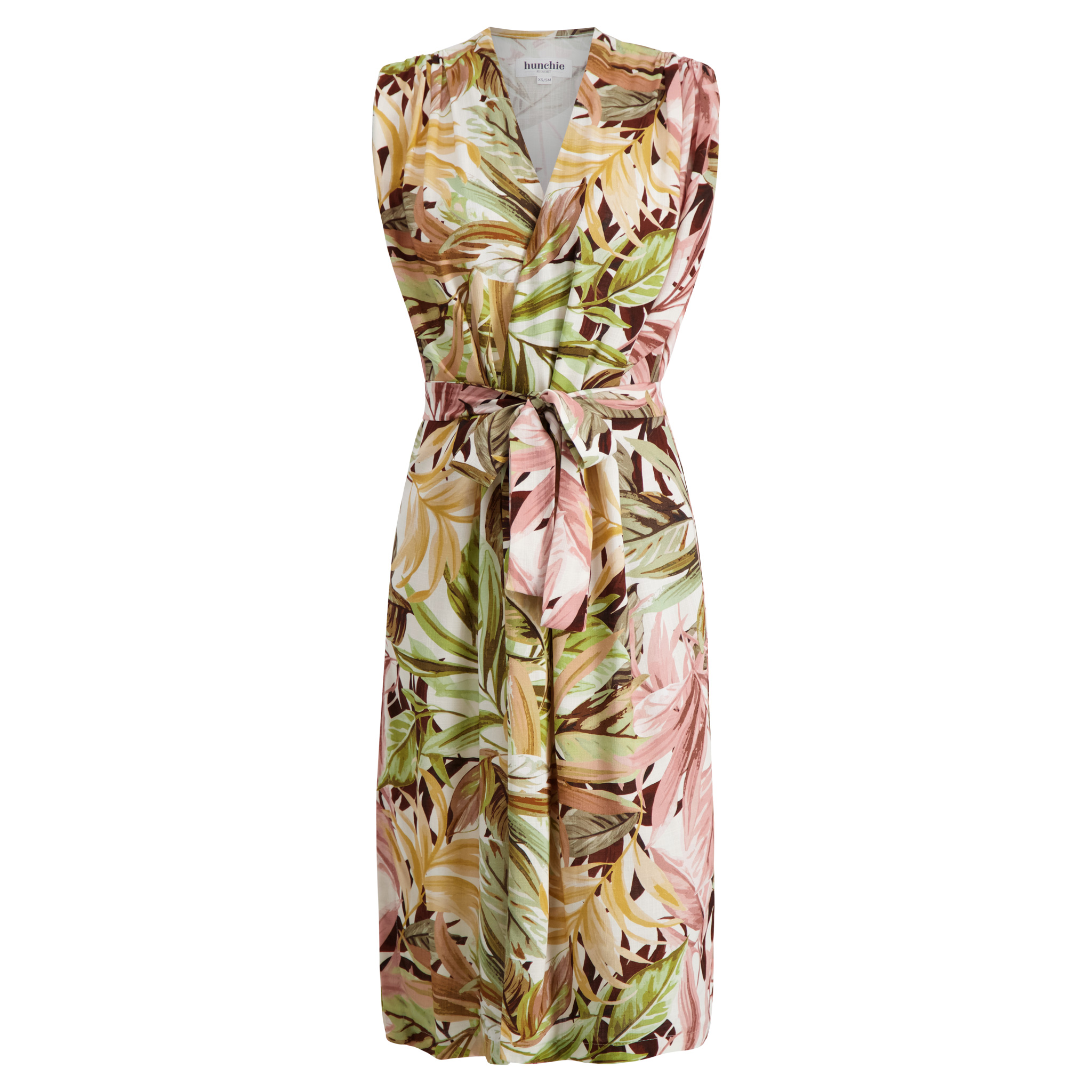 Tropical Leaves Only Dress - Hunchie